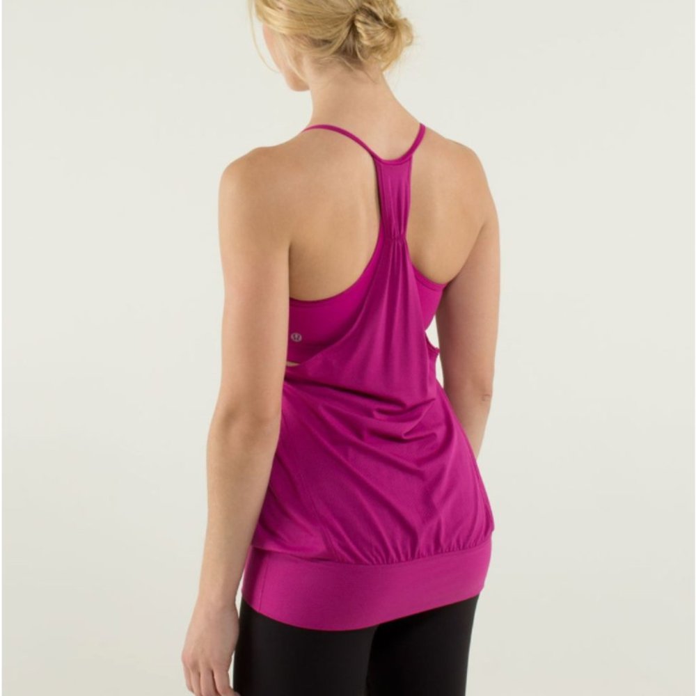 Lululemon No Limits Tank Raspberry Size 4 - Picture 6 of 6